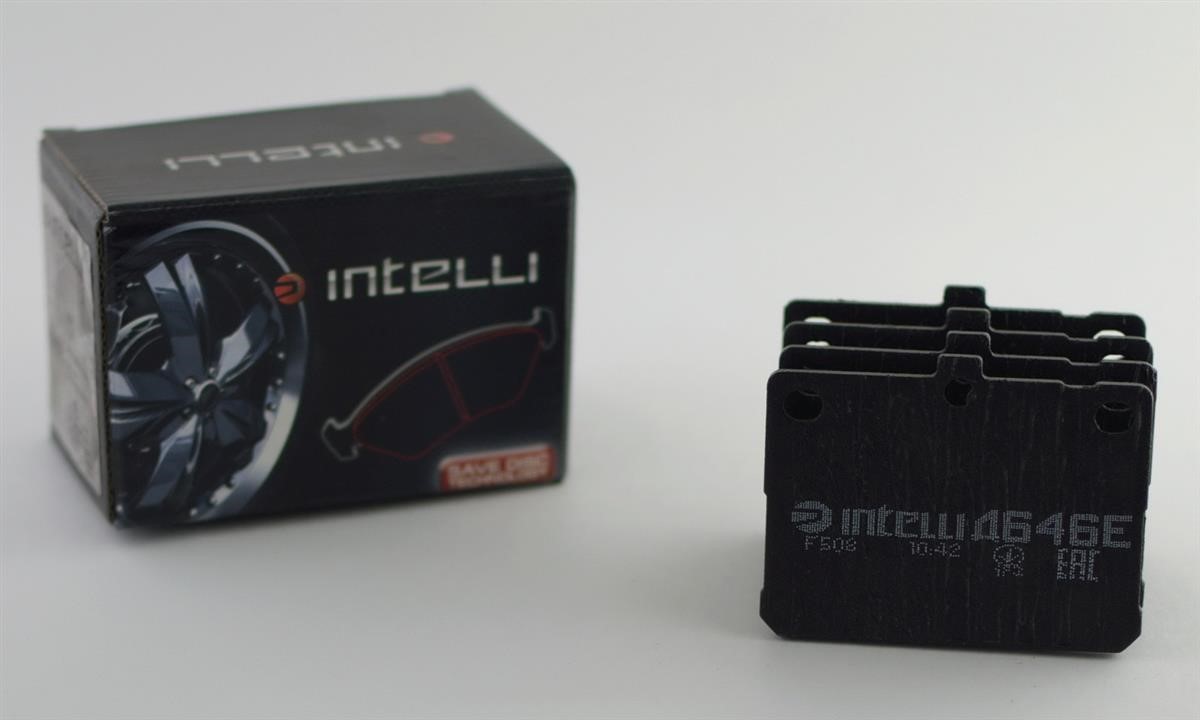 Intelli D646E Тормозные колодки дисковые передние, комплект D646E: Отличная цена - Купить в Польше на 2407.PL!