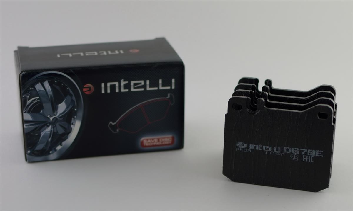 Intelli D679E Front disc brake pads, set D679E: Buy near me in Poland at 2407.PL - Good price!