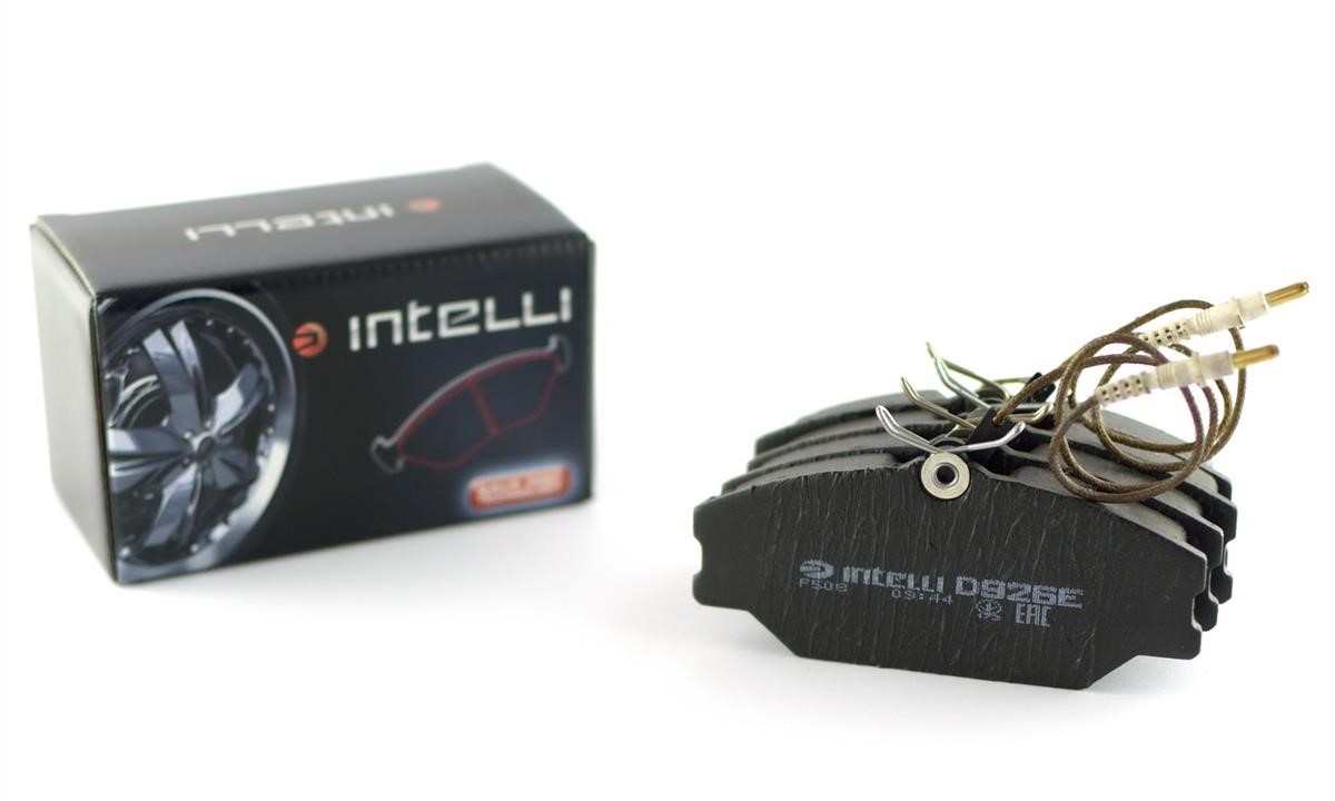 Intelli D926E Front disc brake pads, set D926E: Buy near me in Poland at 2407.PL - Good price!