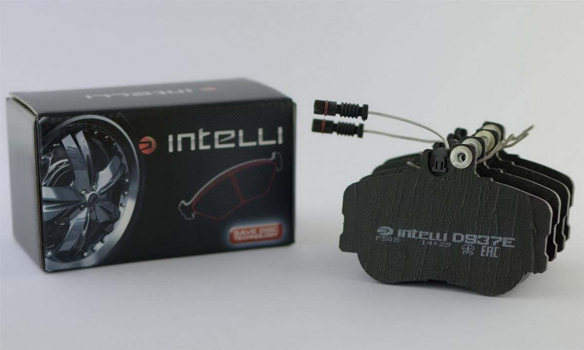 Intelli D937EI Front disc brake pads, set D937EI: Buy near me in Poland at 2407.PL - Good price!