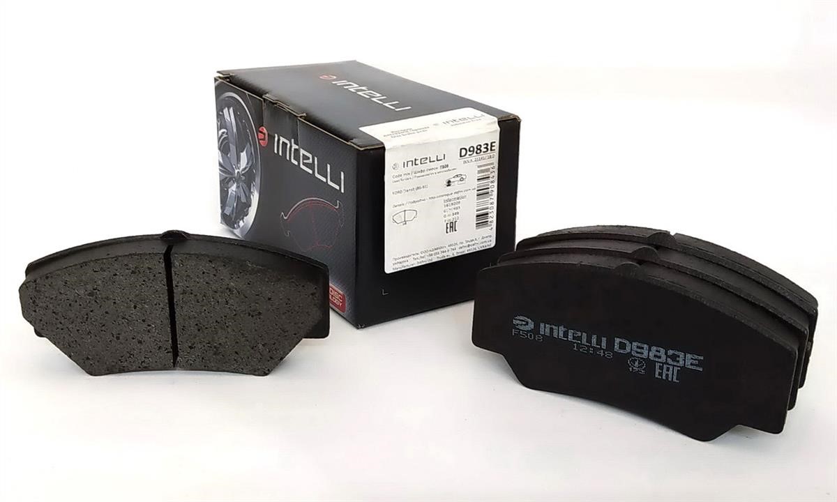 Intelli D983E Front disc brake pads, set D983E: Buy near me in Poland at 2407.PL - Good price!