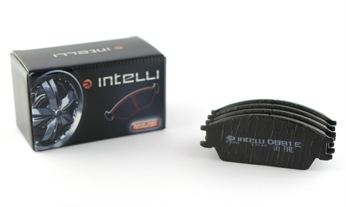 Intelli D991E Front disc brake pads, set D991E: Buy near me in Poland at 2407.PL - Good price!