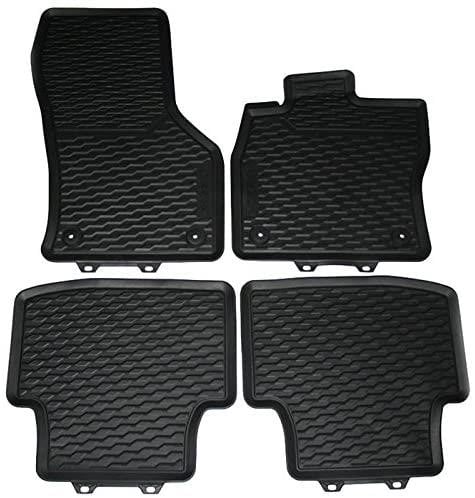 VAG 3G1 061 500 A 82V Rubber Footmats with Front and Rear, Black, Set of 4 pcs. 3G1061500A82V: Buy near me in Poland at 2407.PL - Good price!