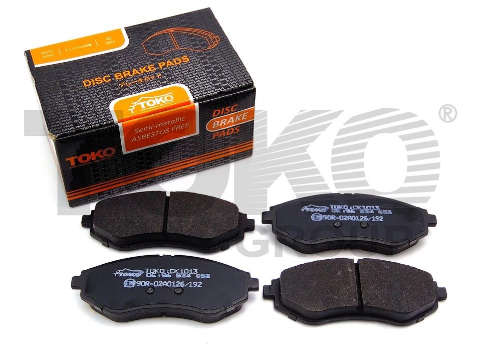 Toko CK1-013LD Front disc brake pads, set CK1013LD: Buy near me in Poland at 2407.PL - Good price!