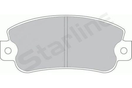 StarLine BD S212 Disc brake pad set BDS212: Buy near me in Poland at 2407.PL - Good price!