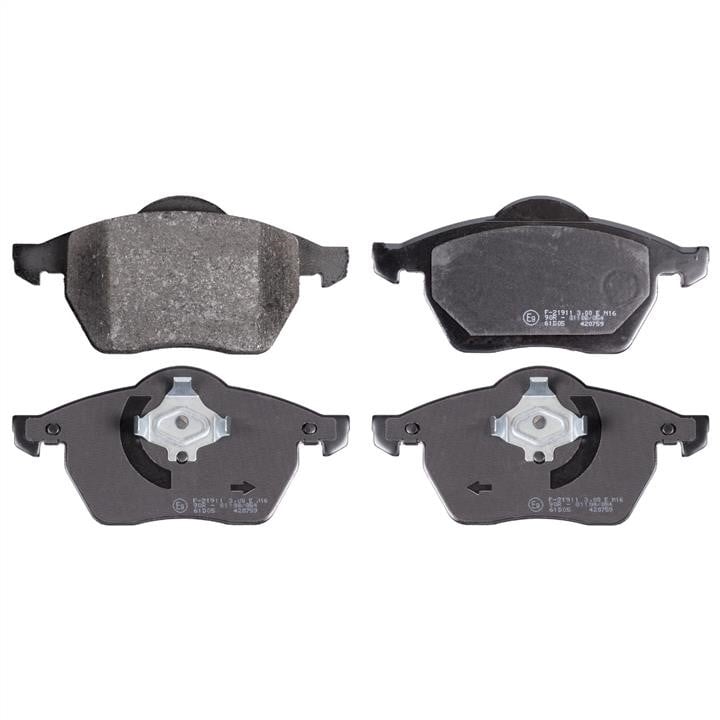Toko T2152026 Front disc brake pads, set T2152026: Buy near me at 2407.PL in Poland at an Affordable price!