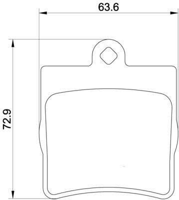 StarLine BD S210 Scheibenbremsbeläge, Set BDS210: Kaufen Sie zu einem guten Preis in Polen bei 2407.PL!