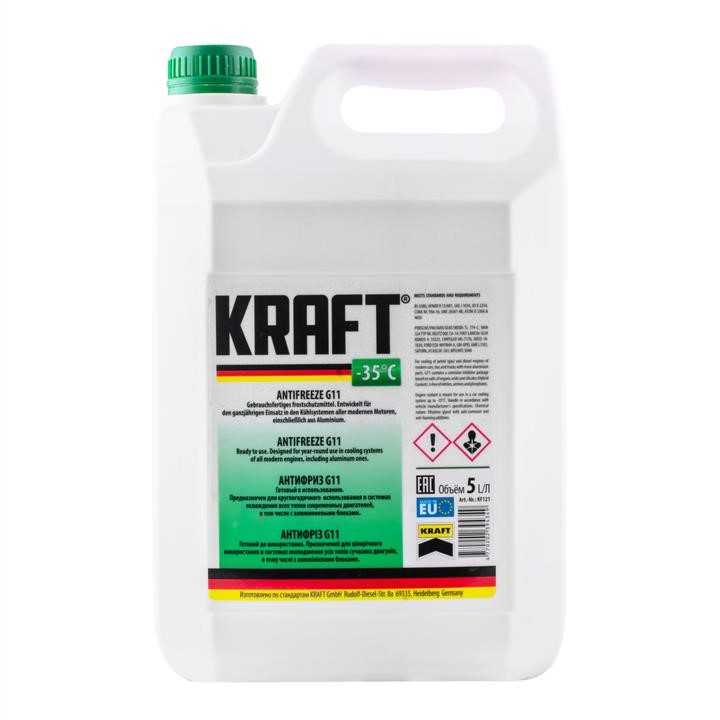 KRAFT Euro KF121 Antifreeze KRAFT G11 green, -35°C, 5 L KF121: Buy near me in Poland at 2407.PL - Good price!
