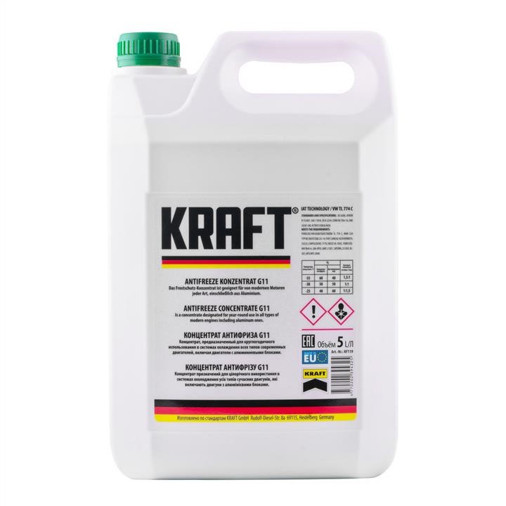 KRAFT Euro KF119 Antifreeze concentrate KRAFT G11 green, -80°C, 5 L KF119: Buy near me in Poland at 2407.PL - Good price!