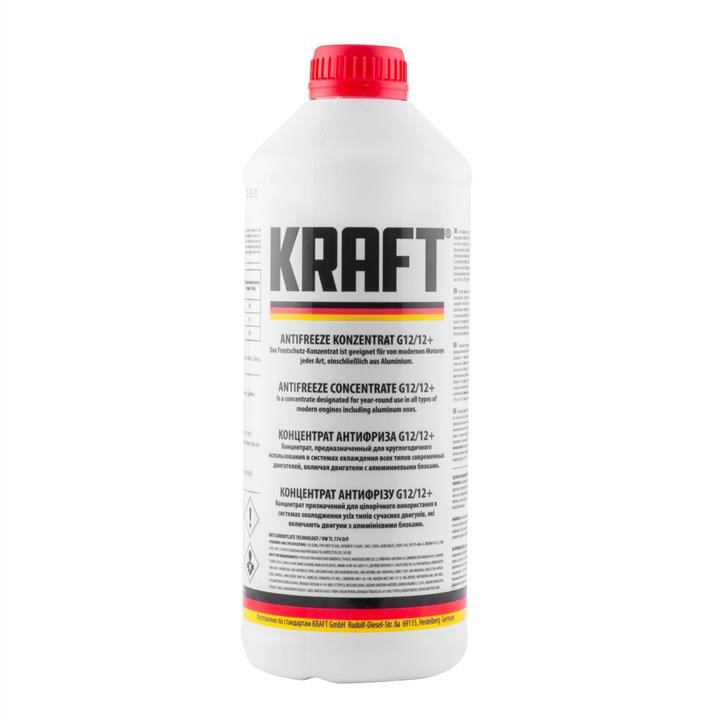 KRAFT Euro KF103 Antifreeze concentrate KRAFT G12/G12+ red, -80°C, 1,5 L KF103: Buy near me in Poland at 2407.PL - Good price!