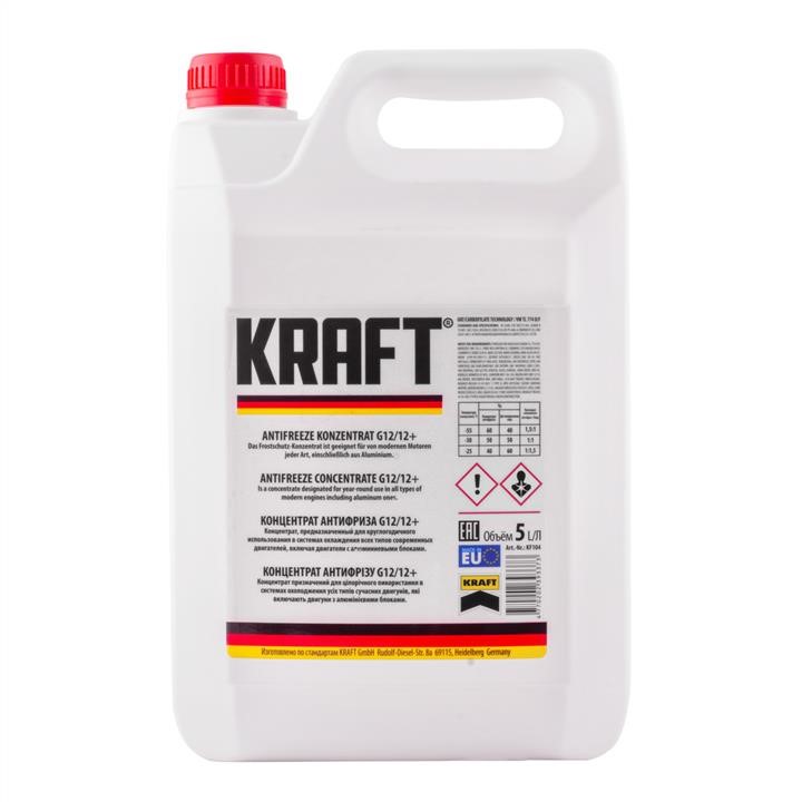 KRAFT Euro KF104 Antifreeze concentrate KRAFT G12/G12+ red, -80°C, 5 L KF104: Buy near me in Poland at 2407.PL - Good price!