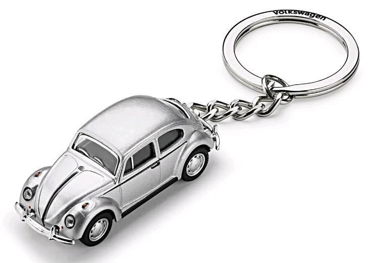 VAG 311 087 010 Brelok do kluczy VW Beetle 3D, srebrny 311087010: Dobra cena w Polsce na 2407.PL - Kup Teraz!