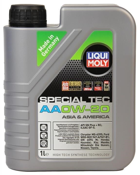 Liqui Moly 6738 Motoröl Liqui Moly Special Tec AA 0W-20, 1L 6738: Kaufen Sie zu einem guten Preis in Polen bei 2407.PL!