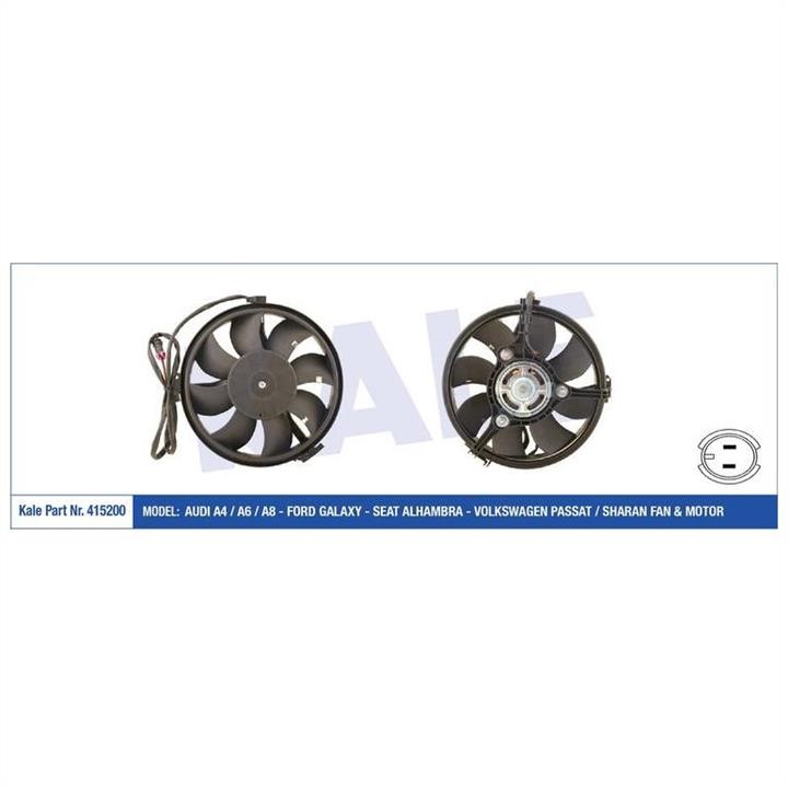 Kale Oto Radiator 415200 Hub, engine cooling fan wheel 415200: Buy near me in Poland at 2407.PL - Good price!