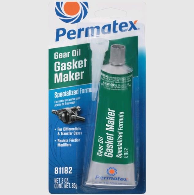 Permatex 81182 Sealant Permatex Gear Oil RTV Gasket Maker, 85 gr 81182: Buy near me at 2407.PL in Poland at an Affordable price!