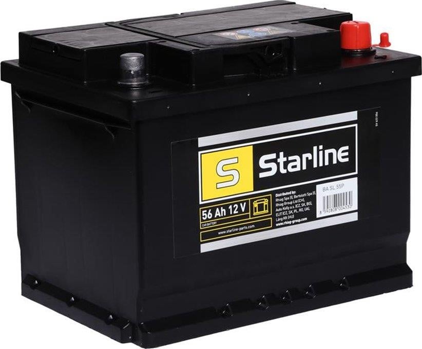 StarLine BA SL 55P Akumulator Starline 12V 56Ah 480A(EN) R+ BASL55P: Dobra cena w Polsce na 2407.PL - Kup Teraz!