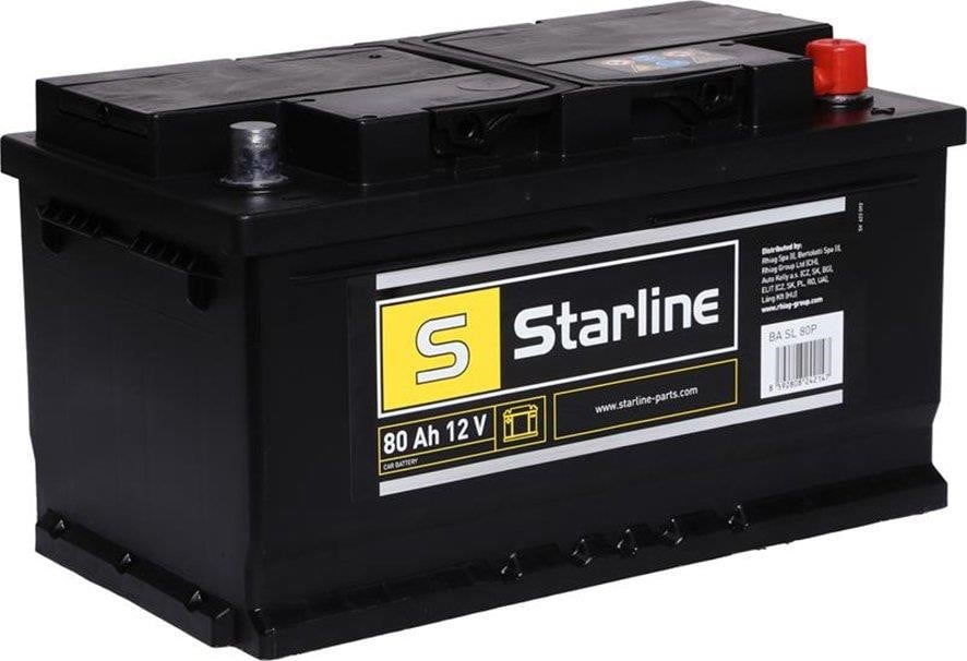 StarLine BA SL 80P Аккумулятор Starline 12В 80Ач 740А(EN) R+ BASL80P: Отличная цена - Купить в Польше на 2407.PL!