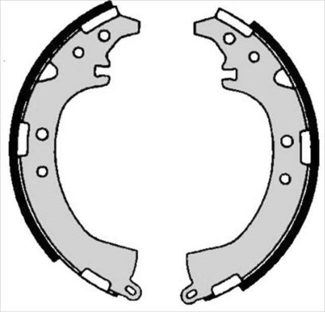 StarLine BC 06680 Brake shoe set BC06680: Buy near me at 2407.PL in Poland at an Affordable price!