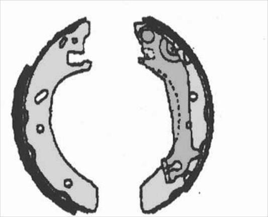StarLine BC 07140 Brake shoe set BC07140: Buy near me at 2407.PL in Poland at an Affordable price!