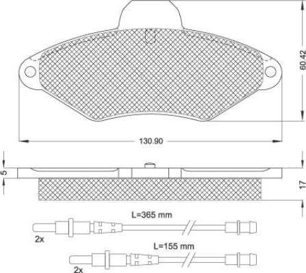 StarLine BD S053 Brake Pad Set, disc brake BDS053: Buy near me at 2407.PL in Poland at an Affordable price!