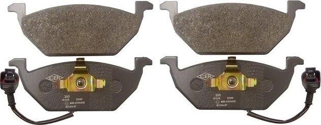 StarLine BD S003S Front disc brake pads, set BDS003S: Buy near me in Poland at 2407.PL - Good price!