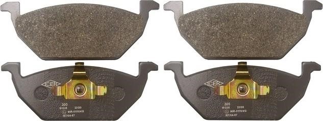StarLine BD S005S Brake Pad Set, disc brake BDS005S: Buy near me at 2407.PL in Poland at an Affordable price!