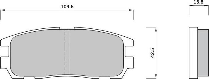 StarLine BD S366 Brake Pad Set, disc brake BDS366: Buy near me in Poland at 2407.PL - Good price!