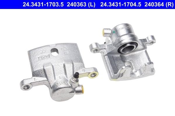 Ate 24.3431-1704.5 Brake caliper 24343117045: Buy near me at 2407.PL in Poland at an Affordable price!