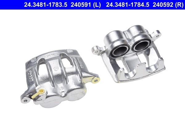 Ate 24.3481-1784.5 Brake caliper front right 24348117845: Buy near me in Poland at 2407.PL - Good price!