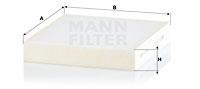 Mann-Filter CU 22 034 Filter, interior air CU22034: Buy near me at 2407.PL in Poland at an Affordable price!