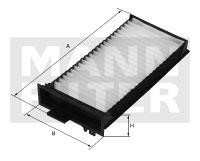 Mann-Filter CUK 28 013 Filter, interior air CUK28013: Buy near me at 2407.PL in Poland at an Affordable price!