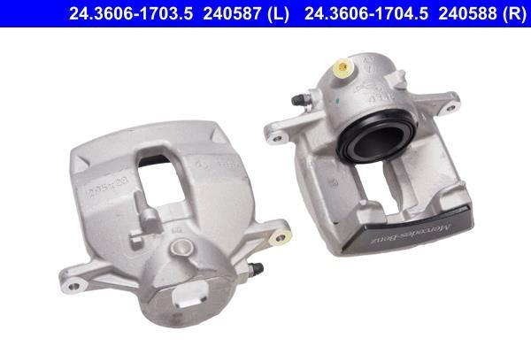Ate 24.3606-1704.5 Brake caliper front right 24360617045: Buy near me in Poland at 2407.PL - Good price!