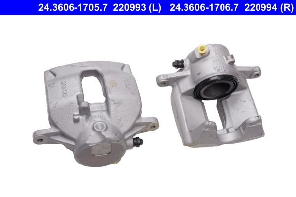 Ate 24.3606-1706.7 Brake caliper front right 24360617067: Buy near me in Poland at 2407.PL - Good price!