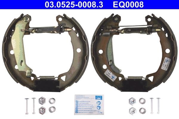 Ate 03.0525-0008.3 Brake shoe set 03052500083: Buy near me at 2407.PL in Poland at an Affordable price!