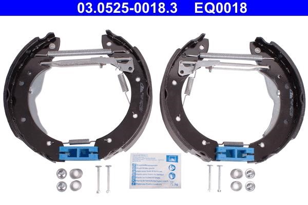 Ate 03.0525-0018.3 Brake shoe set 03052500183: Buy near me in Poland at 2407.PL - Good price!