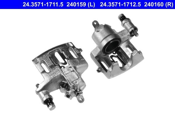 Ate 24.3571-1712.5 Brake caliper front right 24357117125: Buy near me in Poland at 2407.PL - Good price!