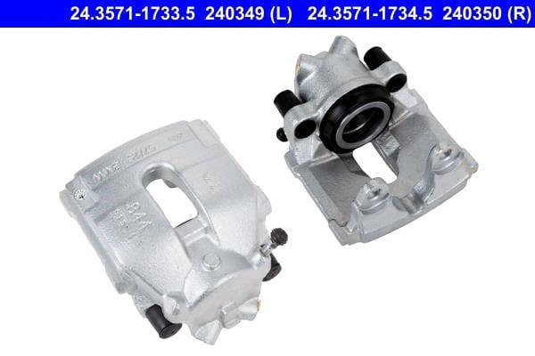 Ate 24.3571-1734.5 Brake caliper front right 24357117345: Buy near me in Poland at 2407.PL - Good price!