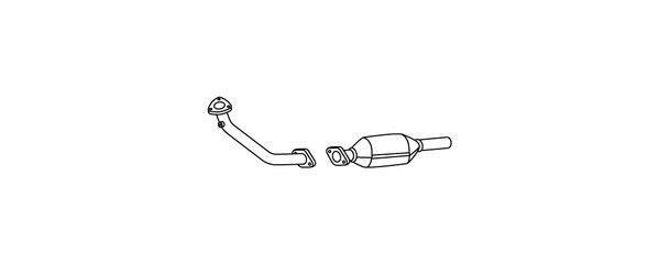 Hella 8LE 366 051-451 Catalytic Converter 8LE366051451: Buy near me in Poland at 2407.PL - Good price!