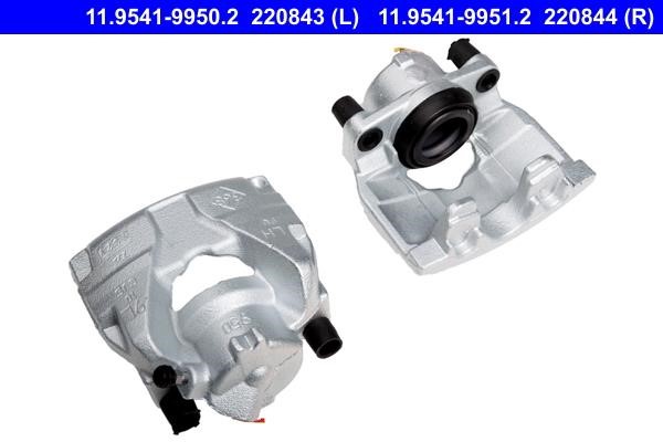 Ate 11.9541-9951.2 Brake caliper front right 11954199512: Buy near me in Poland at 2407.PL - Good price!