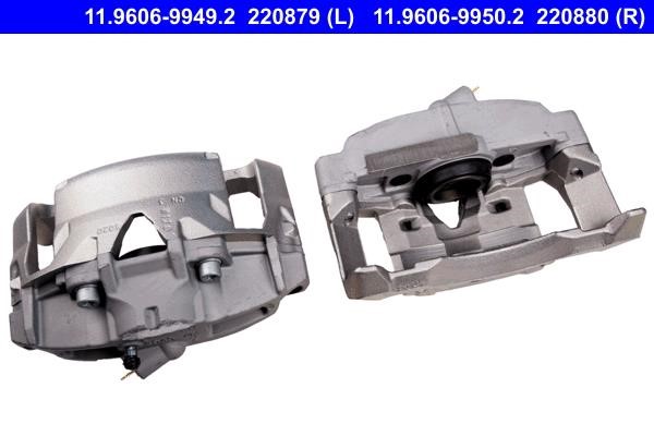 Ate 11.9606-9949.2 Brake caliper front left 11960699492: Buy near me in Poland at 2407.PL - Good price!