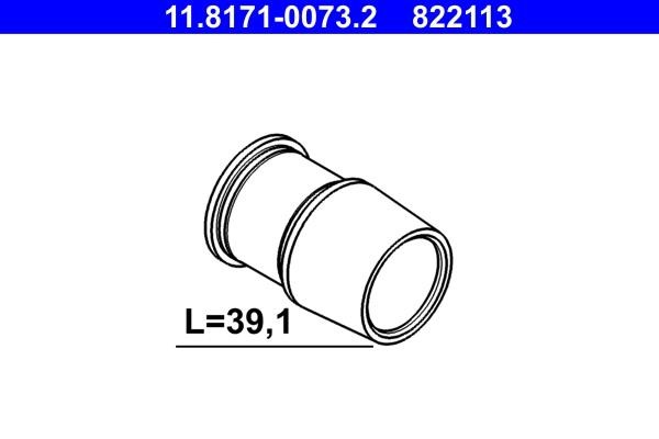 Ate 11.8171-0073.2 Repair Kit, brake caliper guide 11817100732: Buy near me in Poland at 2407.PL - Good price!