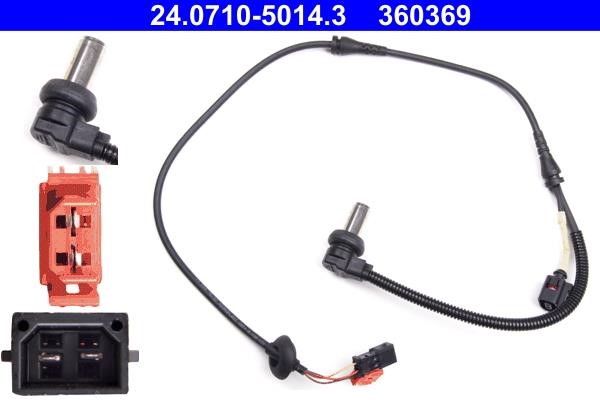 Ate 24.0710-5014.3 Sensor ABS 24071050143: Buy near me at 2407.PL in Poland at an Affordable price!