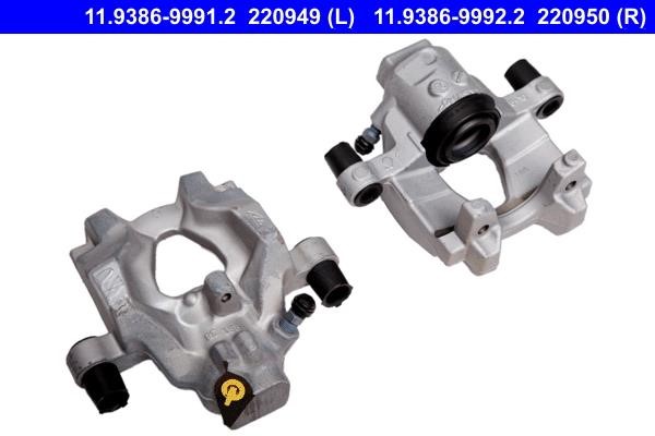 Ate 11.9386-9991.2 Brake caliper rear left 11938699912: Buy near me at 2407.PL in Poland at an Affordable price!