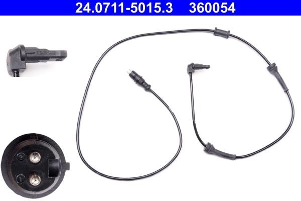 Ate 24.0711-5015.3 Sensor ABS 24071150153: Buy near me in Poland at 2407.PL - Good price!