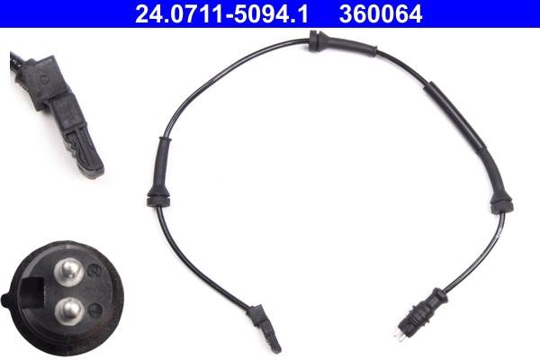 Ate 24.0711-5094.1 Sensor, wheel 24071150941: Buy near me in Poland at 2407.PL - Good price!