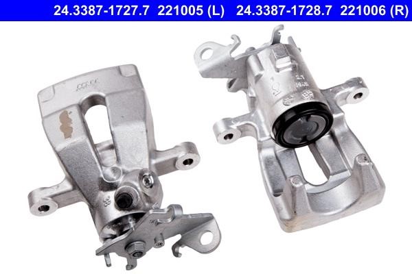 Ate 24.3387-1727.7 Brake caliper rear left 24338717277: Buy near me in Poland at 2407.PL - Good price!