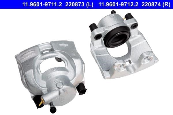 Ate 11.9601-9712.2 Brake caliper front right 11960197122: Buy near me in Poland at 2407.PL - Good price!