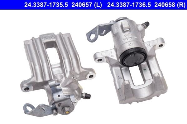 Ate 24.3387-1736.5 Brake caliper rear right 24338717365: Buy near me at 2407.PL in Poland at an Affordable price!