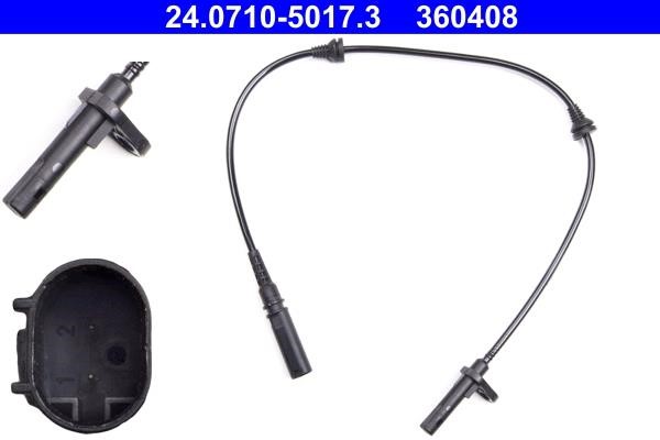 Ate 24.0710-5017.3 Sensor ABS 24071050173: Buy near me in Poland at 2407.PL - Good price!