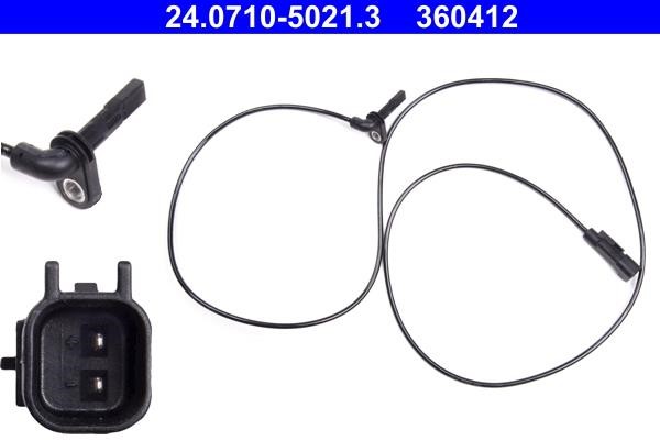 Ate 24.0710-5021.3 Sensor, wheel 24071050213: Buy near me in Poland at 2407.PL - Good price!